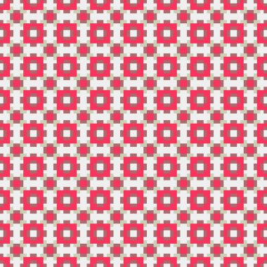 Soyut çapraz desenli üretken hesaplama sanatı çizimi