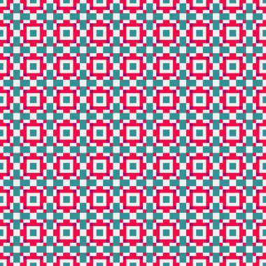 Soyut çapraz desenli üretken hesaplama sanatı çizimi