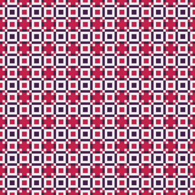 Soyut çapraz desenli üretken hesaplama sanatı çizimi