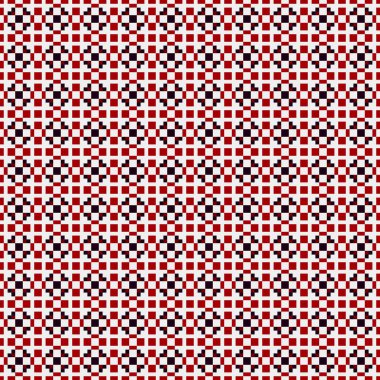 Soyut çapraz desenli üretken hesaplama sanatı çizimi