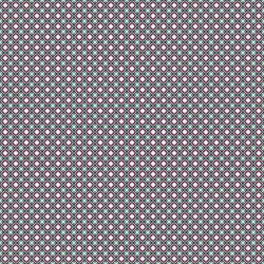 Soyut çapraz desenli üretken hesaplama sanatı çizimi