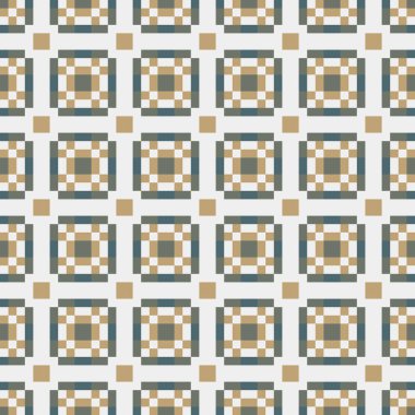 Soyut çapraz desenli üretken hesaplama sanatı çizimi