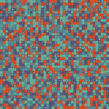 Soyut çapraz desenli üretken hesaplama sanatı çizimi