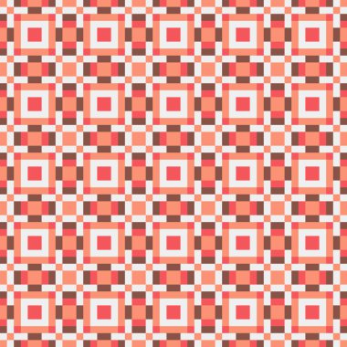 Soyut çapraz desenli üretken hesaplama sanatı çizimi