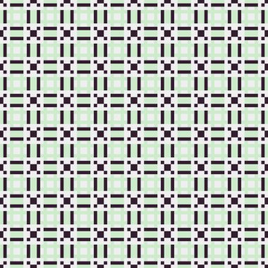 Soyut çapraz desenli üretken hesaplama sanatı çizimi