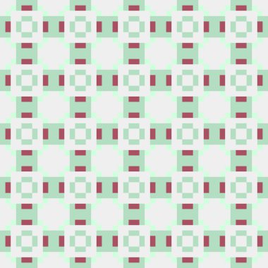 Soyut çapraz desenli üretken hesaplama sanatı çizimi