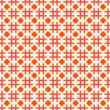 Soyut çapraz desenli üretken hesaplama sanatı çizimi