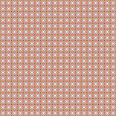 Soyut çapraz desenli üretken hesaplama sanatı çizimi