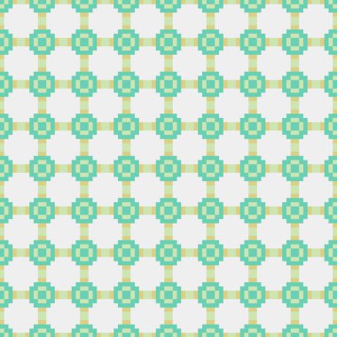 Soyut çapraz desenli üretken hesaplama sanatı çizimi