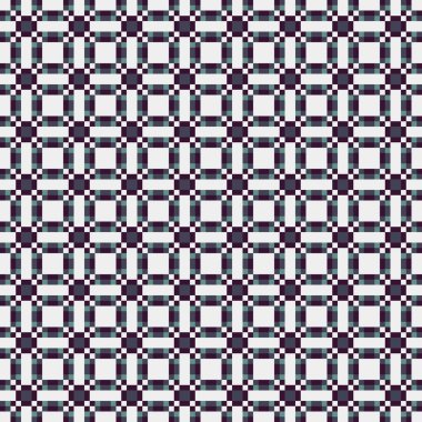 Soyut çapraz desenli üretken hesaplama sanatı çizimi