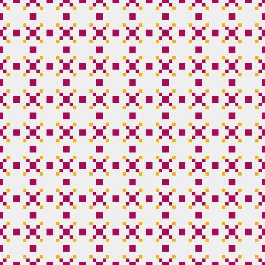 Soyut çapraz desenli üretken hesaplama sanatı çizimi