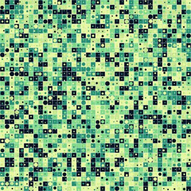 Soyut çapraz desenli üretken hesaplama sanatı çizimi