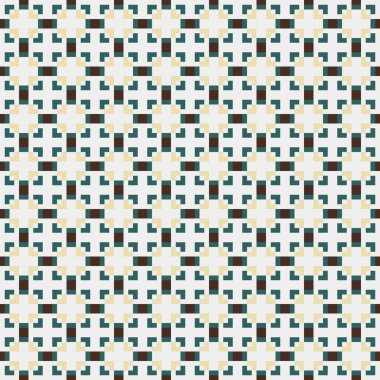 Soyut çapraz desenli üretken hesaplama sanatı çizimi