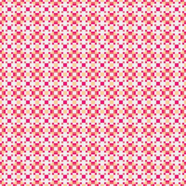 Soyut çapraz desenli üretken hesaplama sanatı çizimi