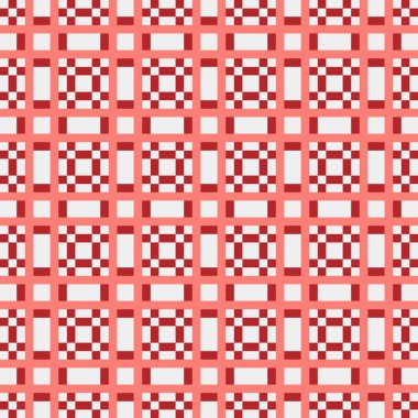 Soyut çapraz desenli üretken hesaplama sanatı çizimi