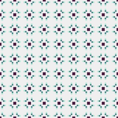 Soyut çapraz desenli üretken hesaplama sanatı çizimi