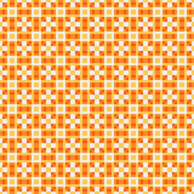 Soyut çapraz desenli üretken hesaplama sanatı çizimi