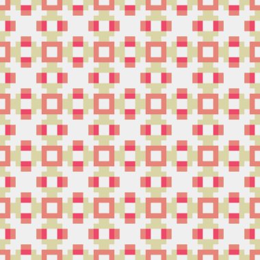 Soyut çapraz desenli üretken hesaplama sanatı çizimi