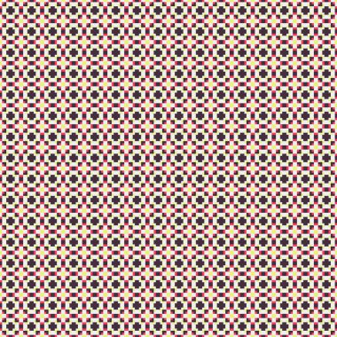 Soyut çapraz desenli üretken hesaplama sanatı çizimi