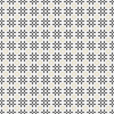 Soyut çapraz desenli üretken hesaplama sanatı çizimi