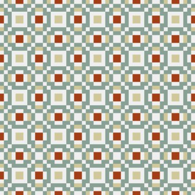 Soyut çapraz desenli üretken hesaplama sanatı çizimi