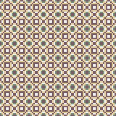 Soyut çapraz desenli üretken hesaplama sanatı çizimi