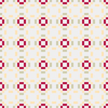 Soyut çapraz desenli üretken hesaplama sanatı çizimi