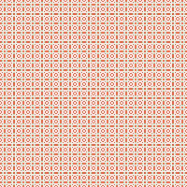 Soyut çapraz desenli üretken hesaplama sanatı çizimi