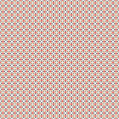 Soyut çapraz desenli üretken hesaplama sanatı çizimi