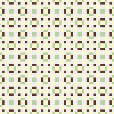 Soyut çapraz desenli üretken hesaplama sanatı çizimi