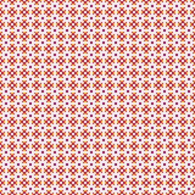 Soyut çapraz desenli üretken hesaplama sanatı çizimi