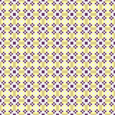 Soyut çapraz desenli üretken hesaplama sanatı çizimi