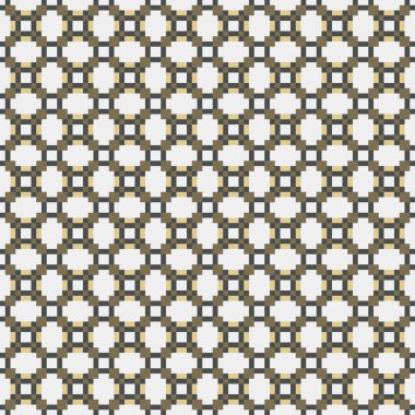 Soyut çapraz desenli üretken hesaplama sanatı çizimi