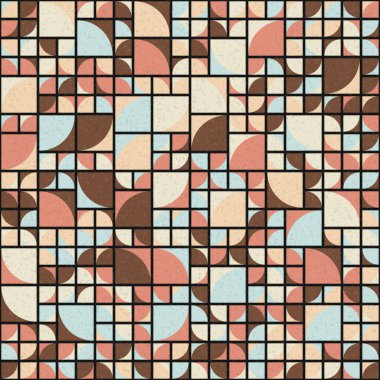 soyut geometrik desen, vektör illüstrasyonu