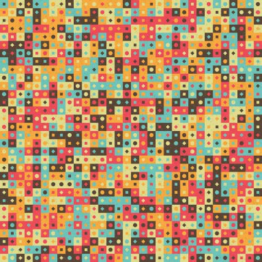 soyut geometrik desen, vektör illüstrasyonu 