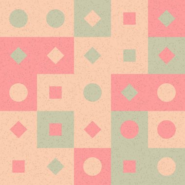 Üretken hesaplama sanatıyla soyut geometrik desen