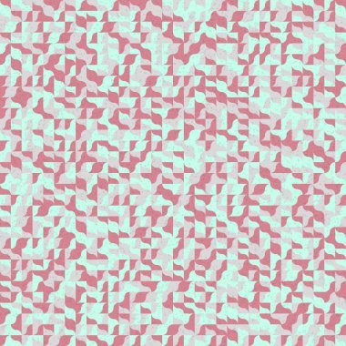 Üretken hesaplama sanatıyla soyut geometrik desen