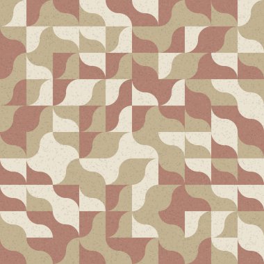 Üretken hesaplama sanatıyla soyut geometrik desen 