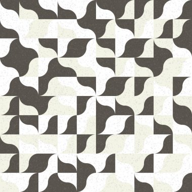 Üretken hesaplama sanatıyla soyut geometrik desen