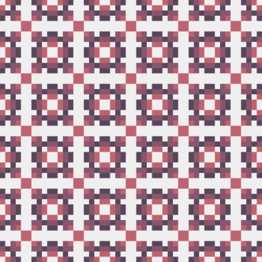 Soyut çapraz örüntü üretken hesaplama sanatı, vektör illüstrasyonu