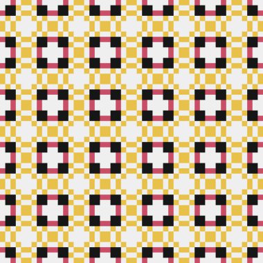 Soyut Çapraz Noktalar Desen vektör çizimi üretici hesaplama sanatı çizimi