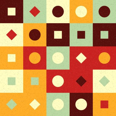 Soyut Geometrik Desen Üretken hesaplama sanatı 