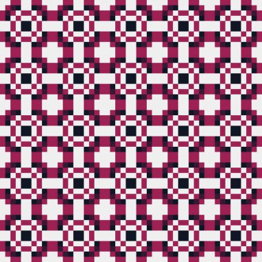 Soyut Çapraz Desen çizimi