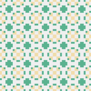 Soyut Çapraz Noktalar Desen vektör çizimi üretici hesaplama sanatı çizimi