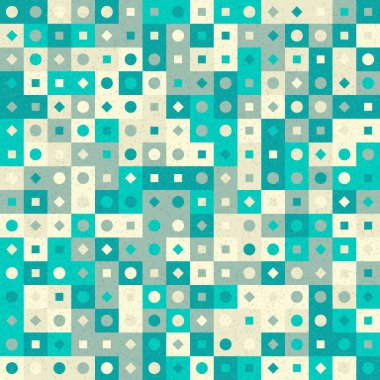 Soyut Geometrik Desen Üretken hesaplama sanatı 