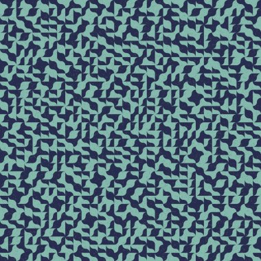 Üretken hesaplama sanatıyla soyut geometrik desen