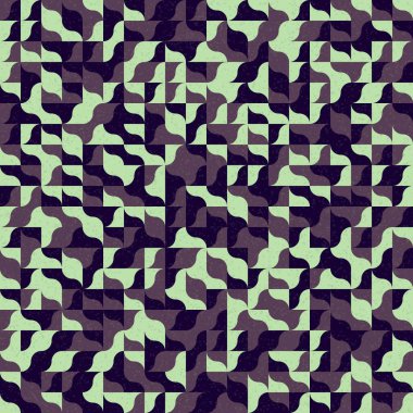 Soyut Geometrik Desen Üretken hesaplama sanatı 