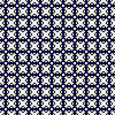 Soyut Çapraz Noktalar Desen vektör çizimi üretici hesaplama sanatı çizimi