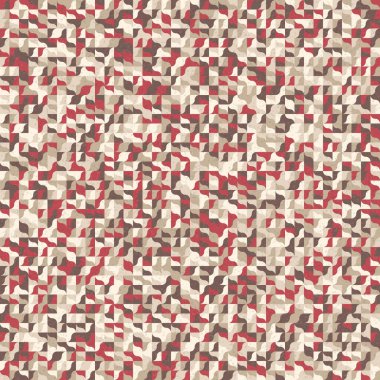 Üretken hesaplama sanatıyla soyut geometrik desen 