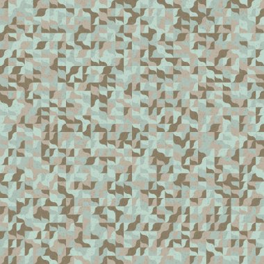 Üretken hesaplama sanatıyla soyut geometrik desen